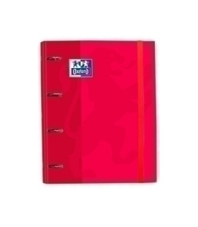 CARPEBLOC OXFORD A4 4AN.100 Hj ROJO