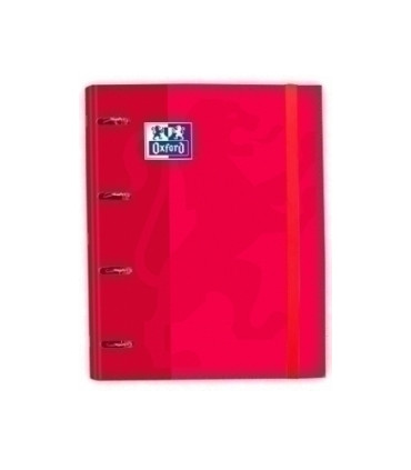 CARPEBLOC OXFORD A4 4AN.100 Hj ROJO