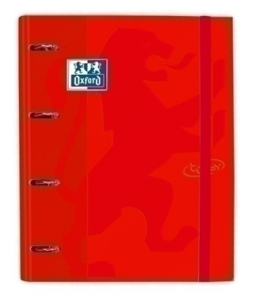CARPEBLOC OXFORD A4 4AN.100 Hj CARMIN