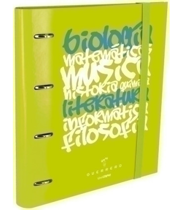 CARPEBOOK UNICLASE A4 4AN.100h VERDE CL