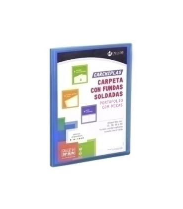 TARIF.CARCH.PP CARCH-BOOK A4 20F. AZUL
