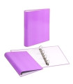 CARPETA CARCHIVO SOFT A4 4 AN.25 MALVA