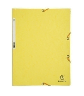CARPETA SOLAP.EXACOMPTA AQUAREL A4 LIMON