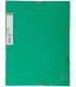 CARPETA SOLAP.EXACOMPTA CART. A4 VERDE