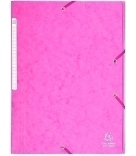 CARPETA SOLAP.EXACOMPTA CART. A4 FUCSIA