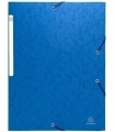 CARPETA SOLAP.EXACOMPTA CART. A4 AZUL