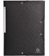 CARPETA SOLAP.EXACOMPTA CART. A4 NEGRO