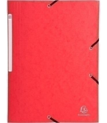 CARPETA SOLAP.EXACOMPTA CART. A4 ROJO