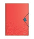 CARPETA SOLAP.LEITZ URBAN CHIC PP A4 ROJ