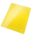 CARPETA SOLAP.LEITZ WOW CART. A4 AMARILL