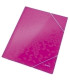 CARPETA SOLAP.LEITZ WOW CART. A4 FUCSIA