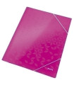 CARPETA SOLAP.LEITZ WOW CART. A4 FUCSIA