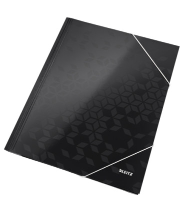 CARPETA SOLAP.LEITZ WOW CART. A4 NEGRO