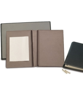 CARPETA TORNILLOS GRAFOPLAS A4 NEGRA
