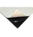 CARTON PLUMA ADHESIVO NEGRO 5 mm 50x70