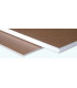 CARTON PLUMA KRAFT 3 mm 50x70