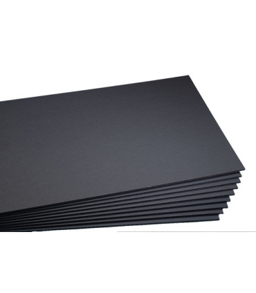 CARTON PLUMA NEGRO 5 mm 50x70