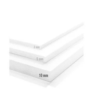 CARTON PLUMA YOSAN BLANCO 10mm A4