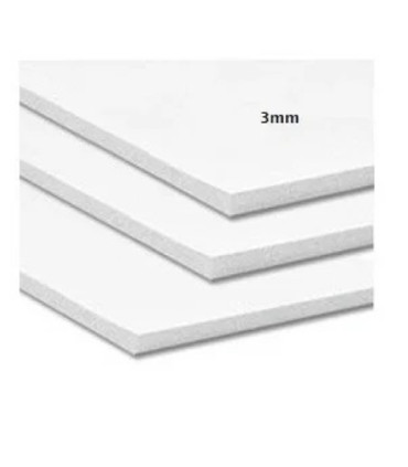 CARTON PLUMA YOSAN BL.ADH. 3mm 200 x 100