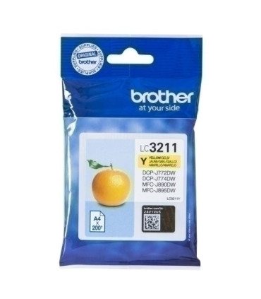 CART.IJ. BROTHER LC-3211Y AMARILLO