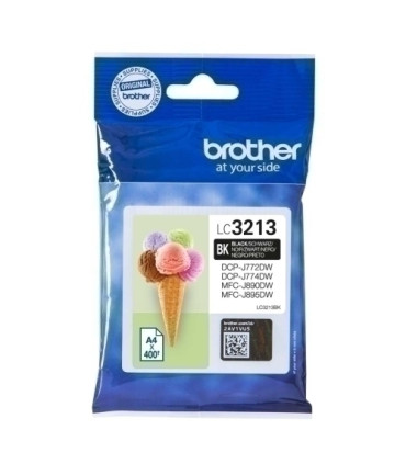 CART.IJ. BROTHER LC-3213BK NEGRO