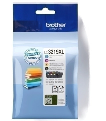 CART.IJ. BROTHER LC-3219XLVAL PACK 4