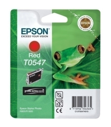 CART.IJ.EPSON T054740 ROJO (400 PÁG.)