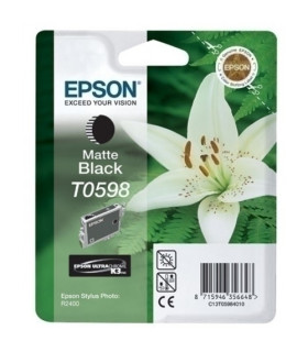 CART.IJ.EPSON T059840 R2400 NEGRO MATE