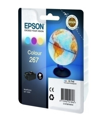 CART.IJ.EPSON T267040 Nº267 TRICOLOR