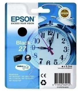 CART.IJ.EPSON T270140 Nº27 NEGRO