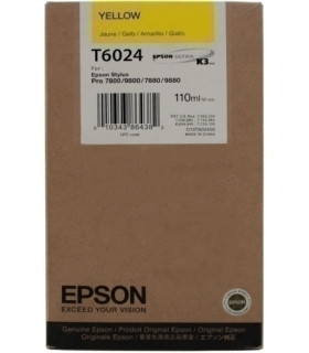 CART.IJ.EPSON T602400 7880/9880 AMARILLO