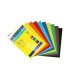 CARTULINA A4 FABR. 185g P/10 COL.INTEN.