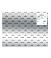 CARTULINA METAL.50x65 IRIS PLATA P/25