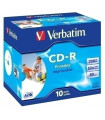 CD-ROM VERBATIM 700MB 52x JEWEL C/10