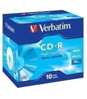 CD-ROM VERBATIM 800MB 40x JEWEL C/10