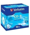 CD-ROM VERBATIM 800MB 40x JEWEL C/10