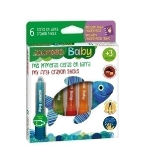 CERAS ALPINO BABY BARRA ESTUCHE DE 6