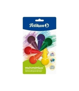 CERAS PELIKAN FORMA RATON BLISTER DE 6