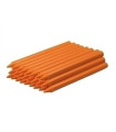 CERAS PLASTICOLOR CAJA DE 25 NARANJA