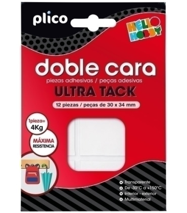 CINTA DOBLE CARA PLICO 30x34 ULTRA TACK