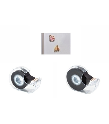 CINTA MAGNETICA ADHESIVA 19x3mm C/DISP.