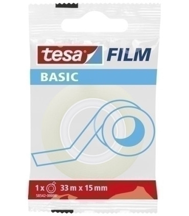 CINTA ADHESIVA TESA BASIC TR. 33x15