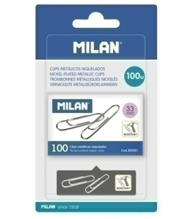 CLIP MILAN (33 mm) LAB.NIQ.Cj.100