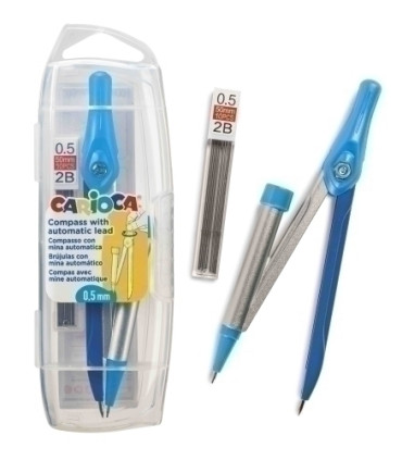 COMPAS CARIOCA CON MINAS 0,5mm