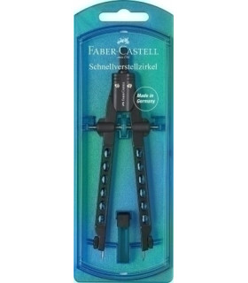 COMPAS FABER CASTELL FACTORY AZUL PERLA