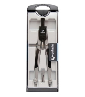 COMPAS GRAFOPLAS MICROMETRICO NEGRO