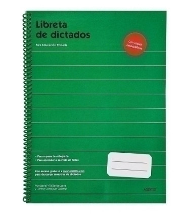 CUADERNO ADDITIO A4 DICTADOS PRIMARIA