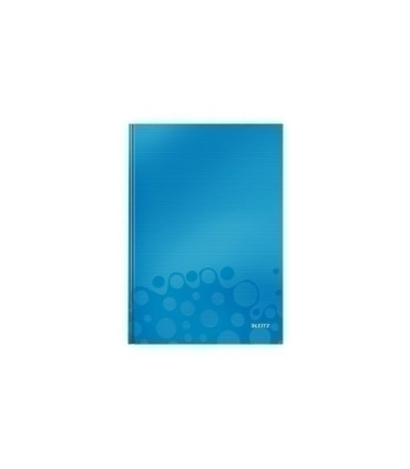 CUADERNO LEITZ WOW A4 80h. CD.4 AZUL