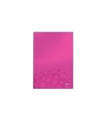 CUADERNO LEITZ WOW A4 80h. CD.4 FUCSIA