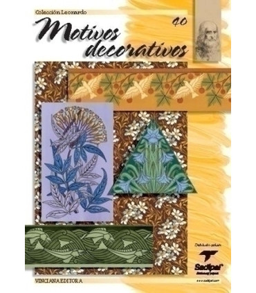 CUADERNO LEONARDO MOT. DECORATIVOS Nº40